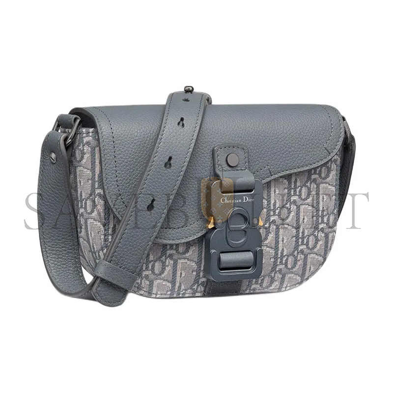 D*or mini saddle messenger bag with flap 2adca435yks-h12e (19.5*13*4.3cm)